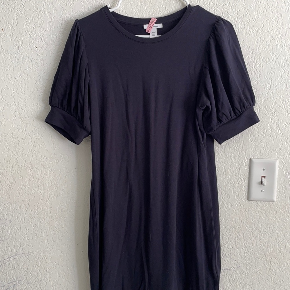 Daily Ritual Puff Sleeve Dress